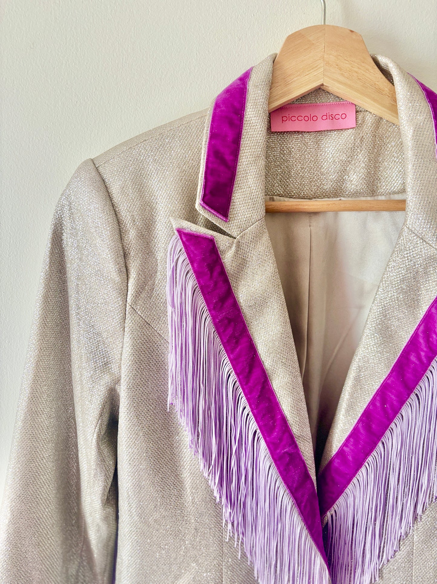Dolly Blazer in Glitter Gimlet