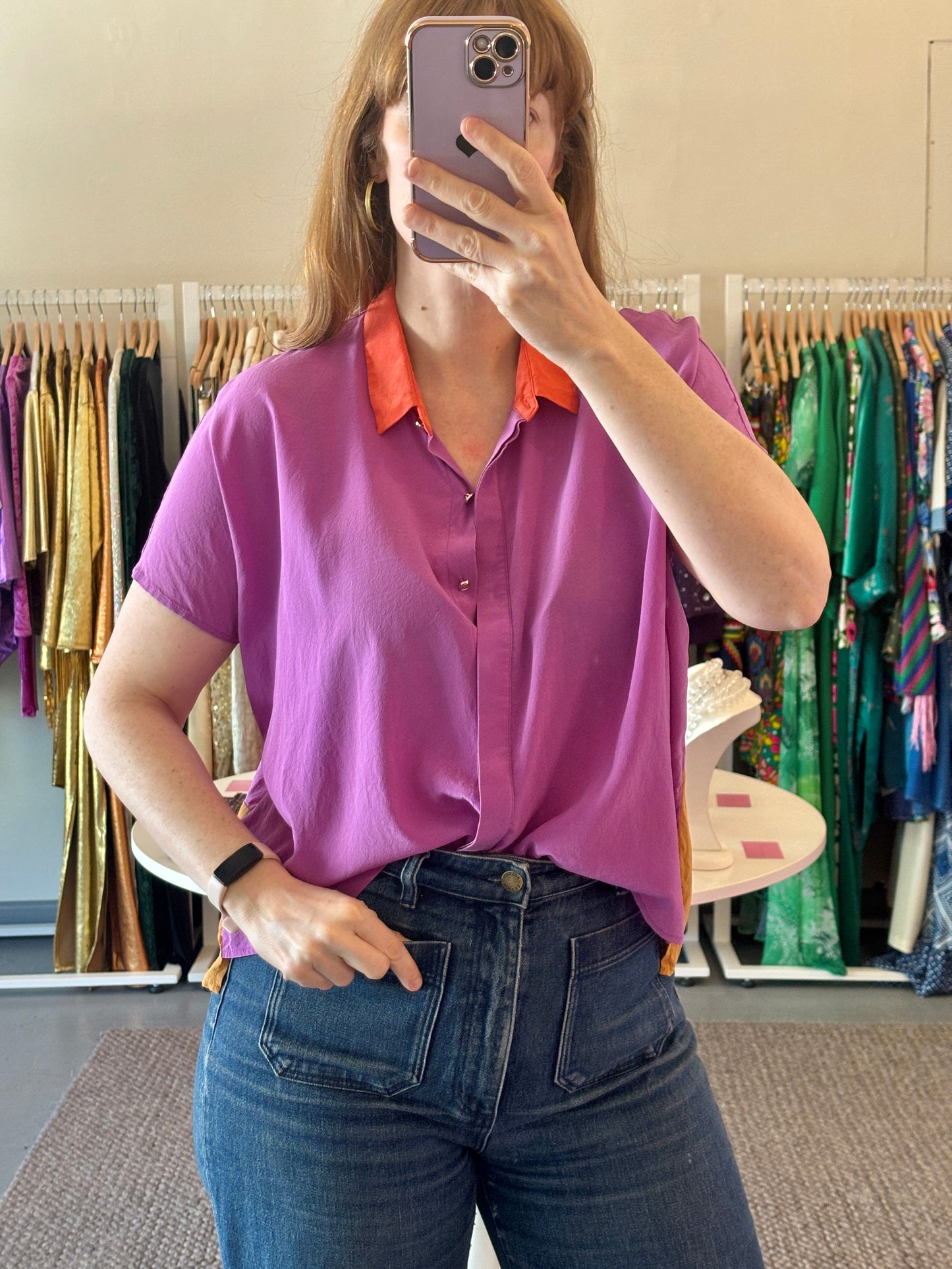 Oroton Silk Blouse