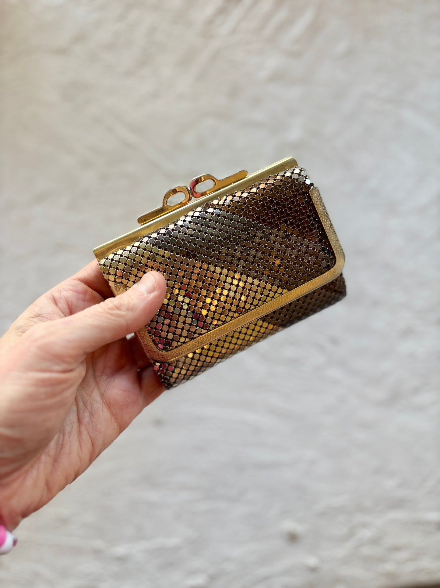 Metal Mesh Wallet