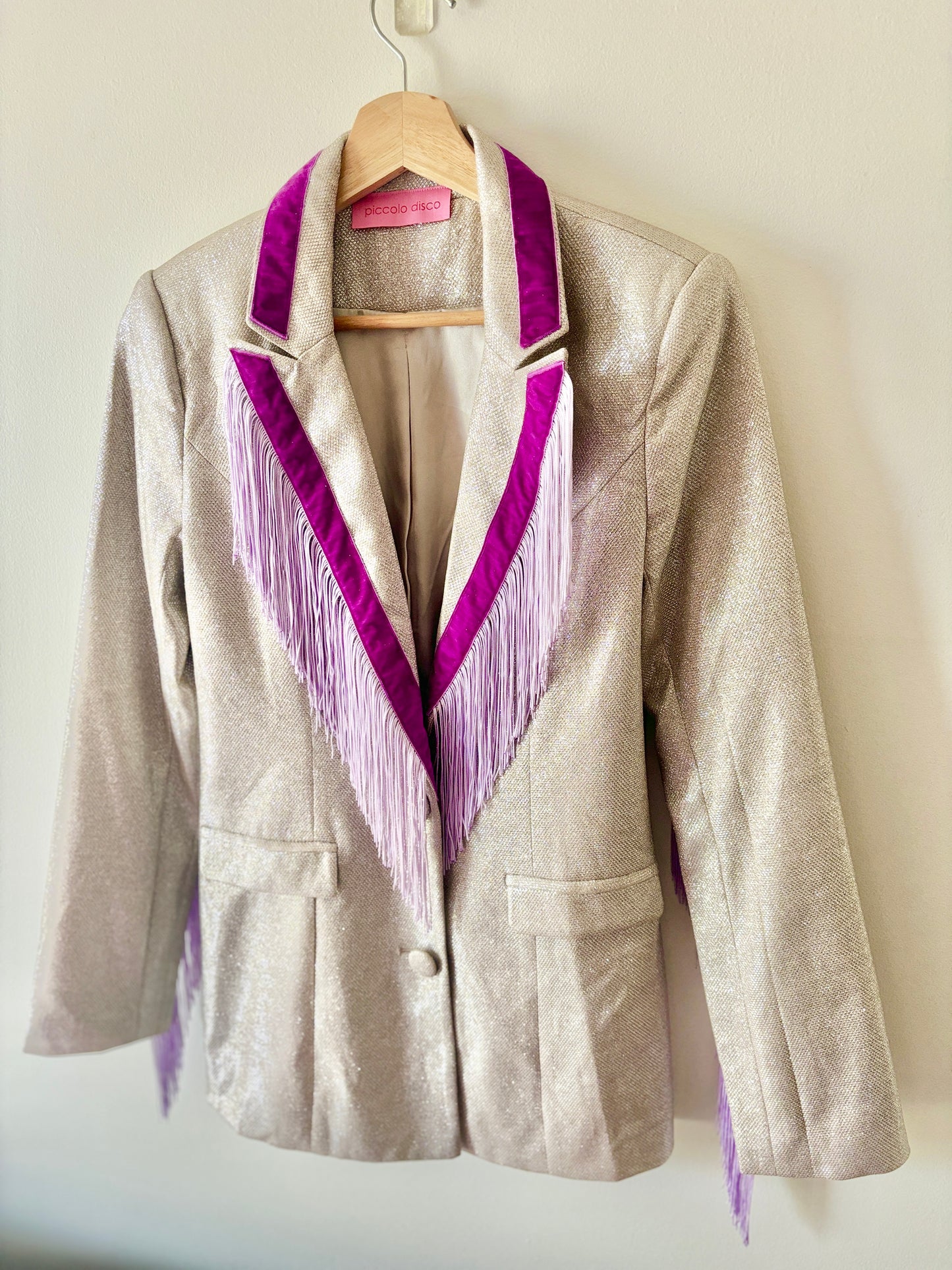 Dolly Blazer in Glitter Gimlet