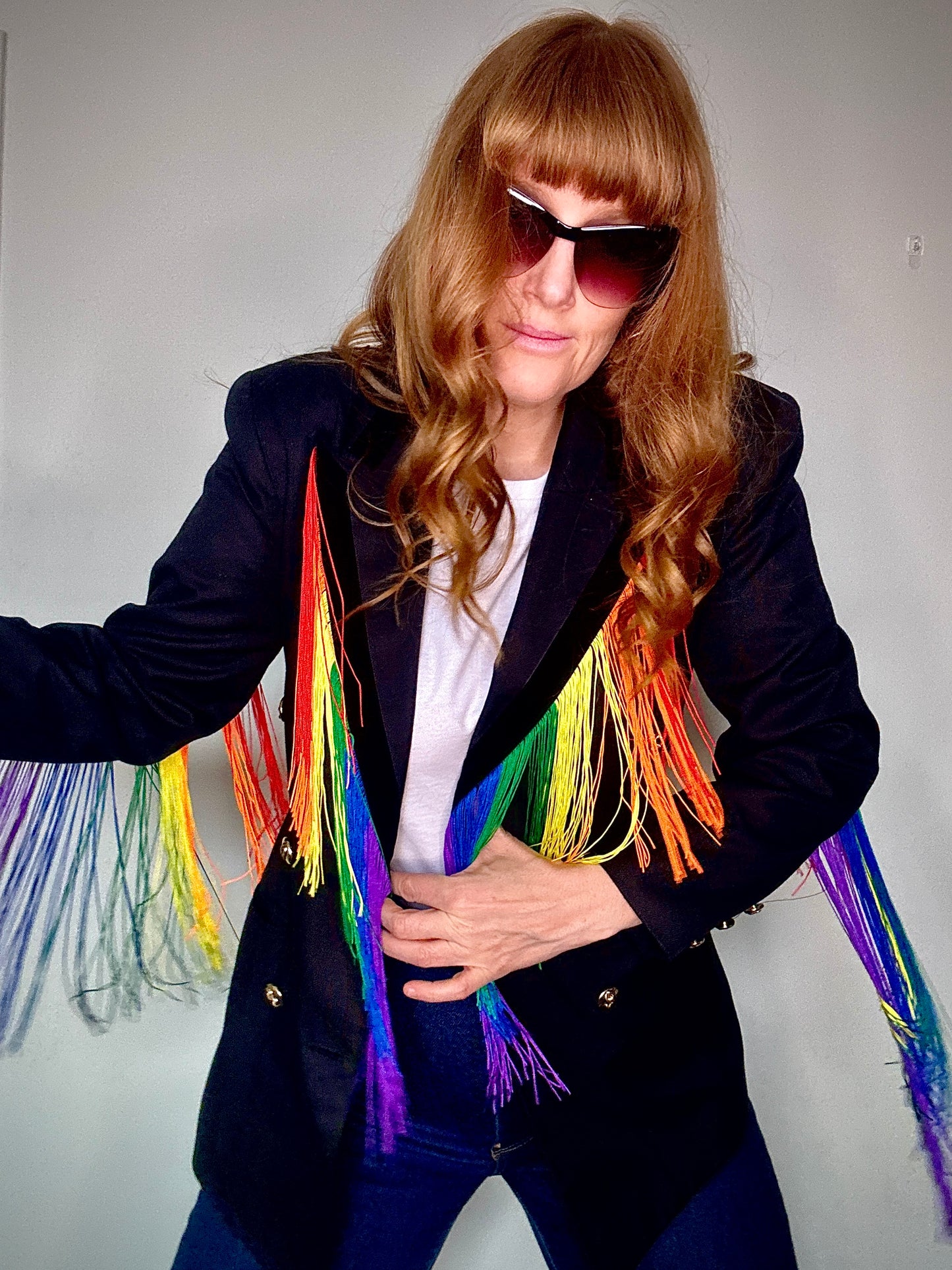 Dolly Blazer in Sparkling Pride