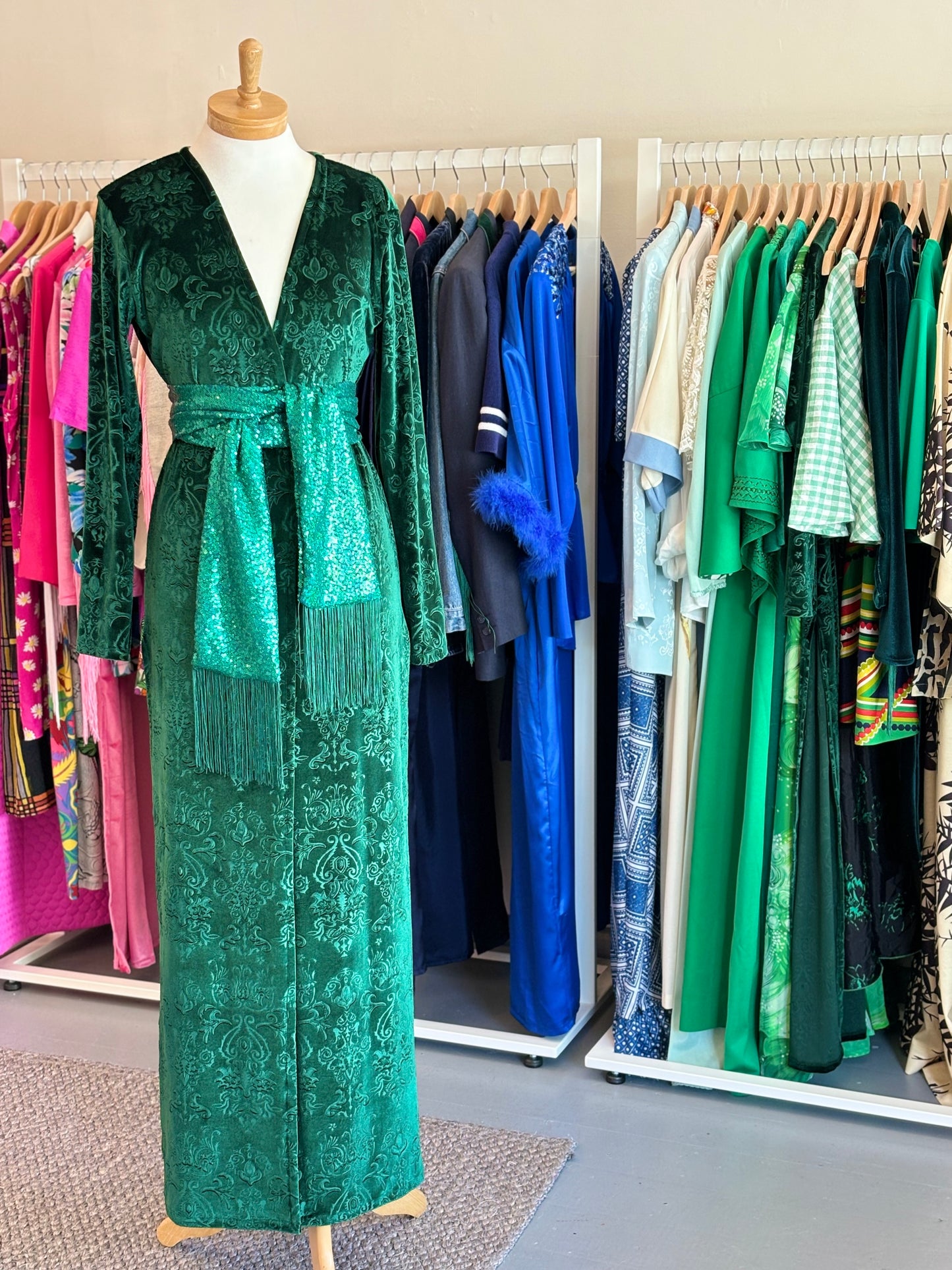 Regal Duster in Emerald