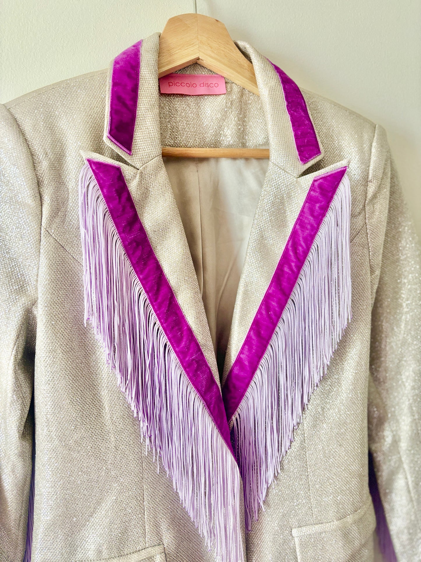 Dolly Blazer in Glitter Gimlet