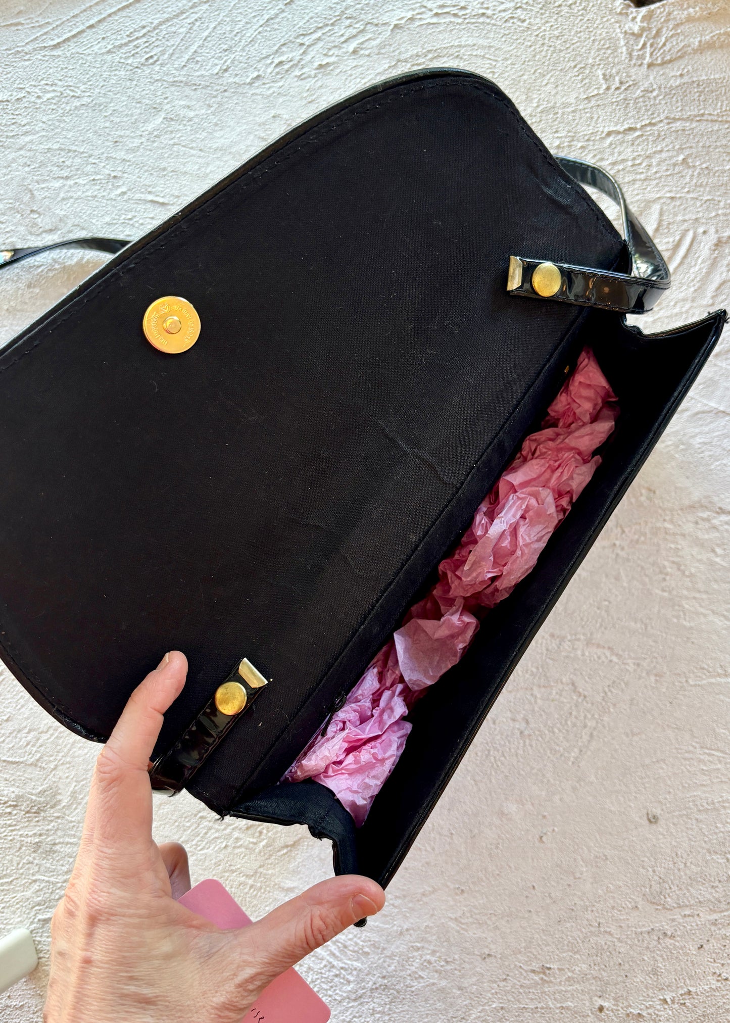 Patent Bow Bag