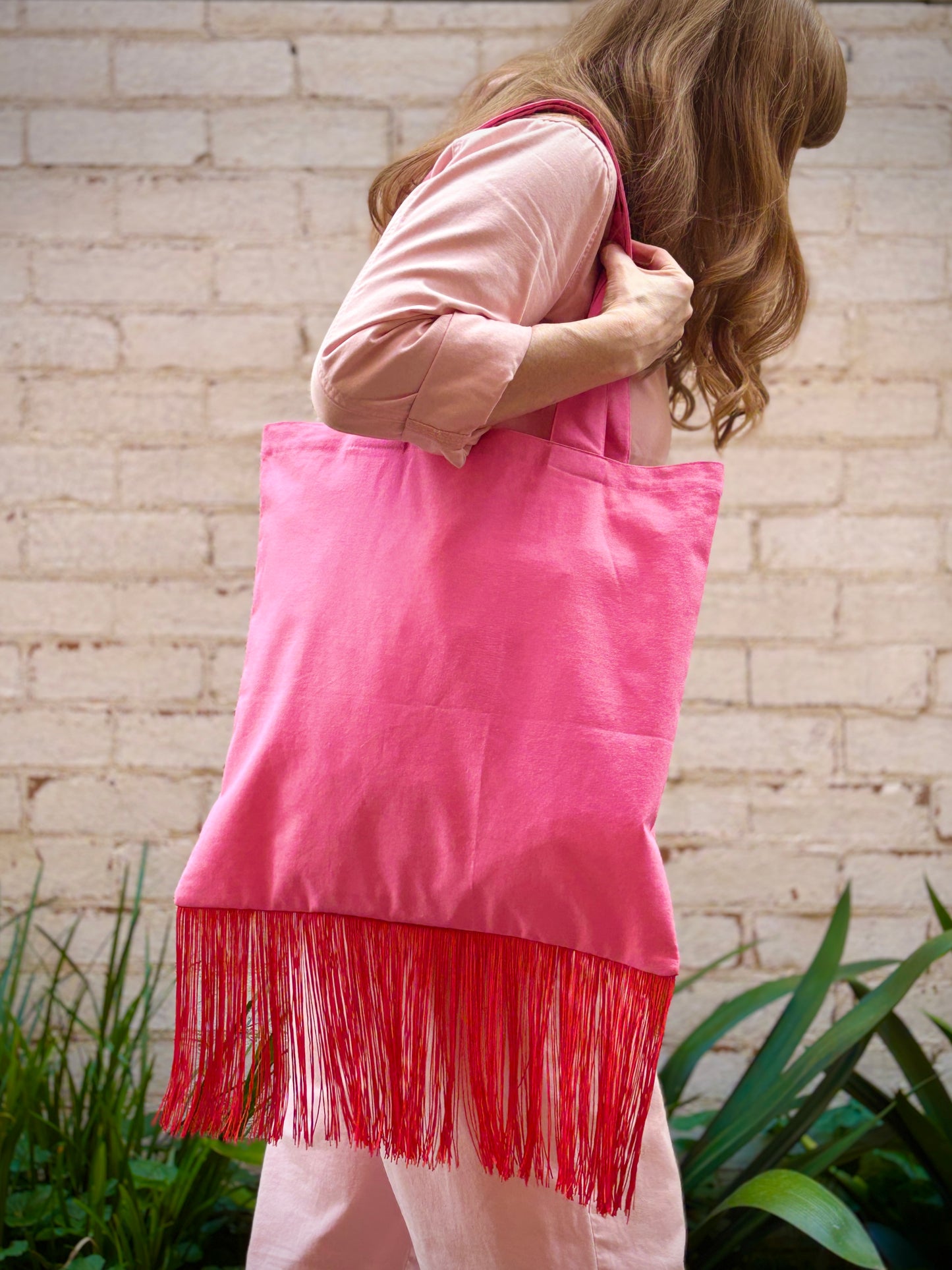 Young Hearts Tote (PiccoloPink/Red)