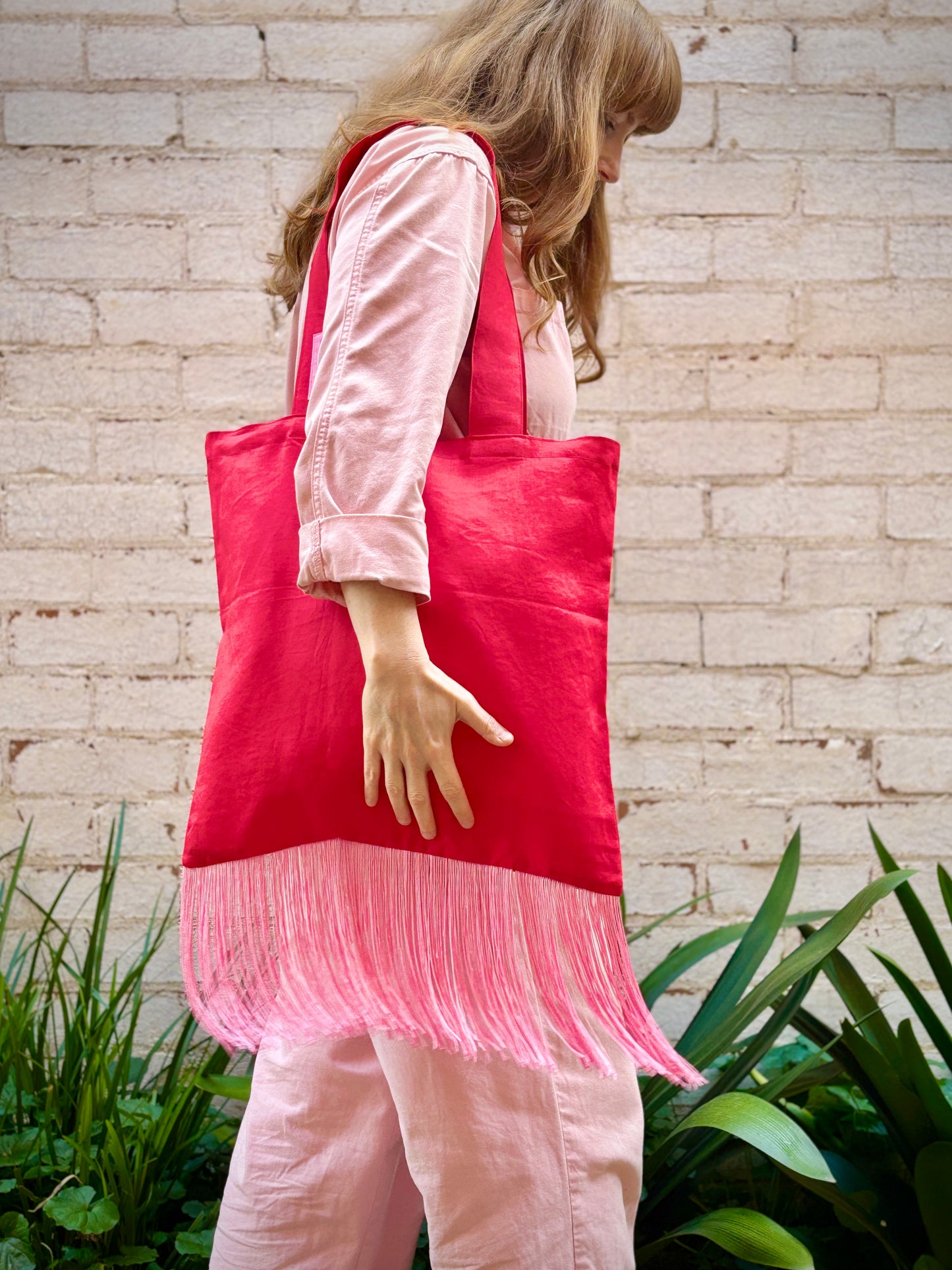 Young Hearts Tote (PiccoloPink/Red)