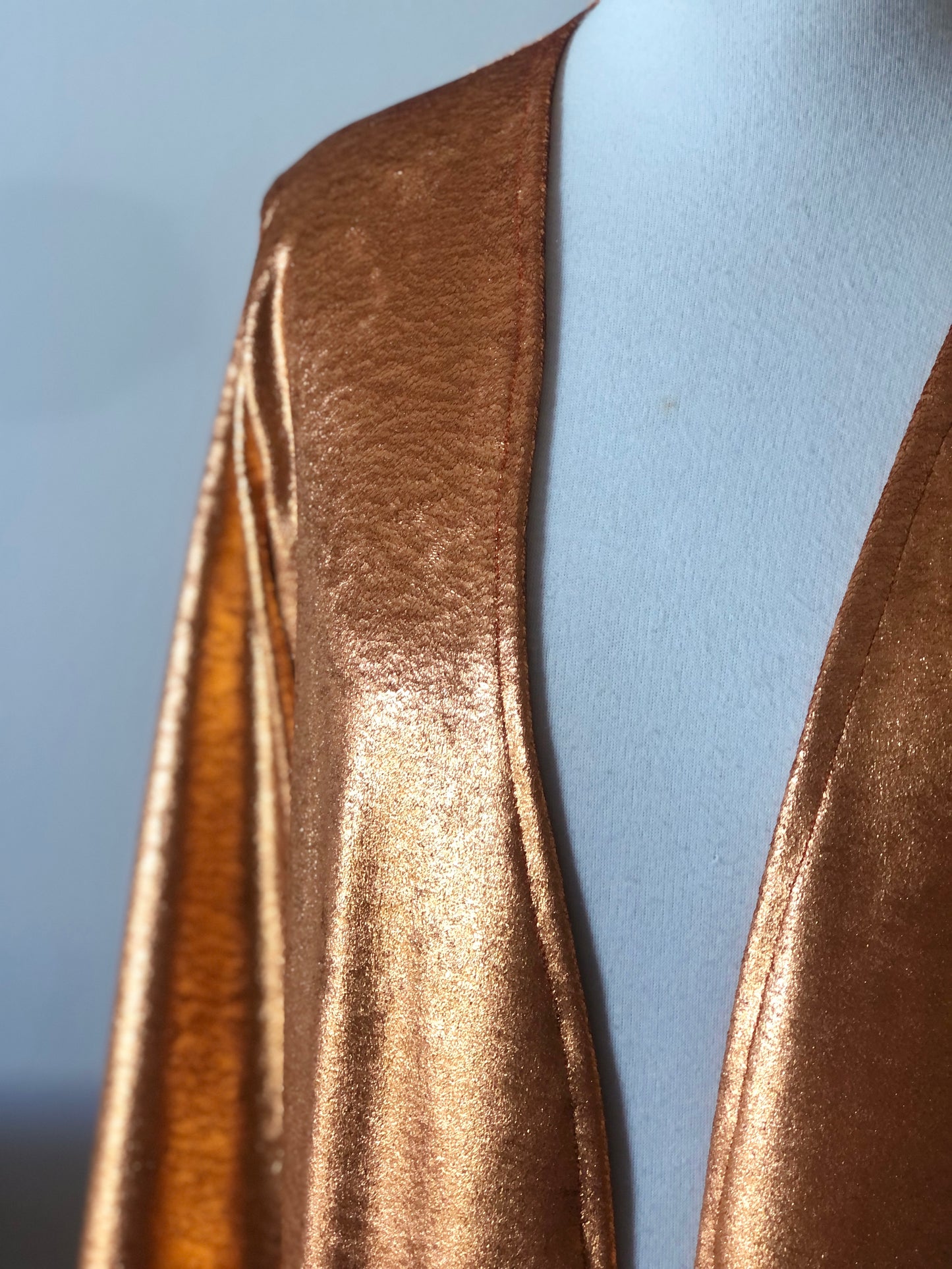 Goldie Duster in Copper Metal