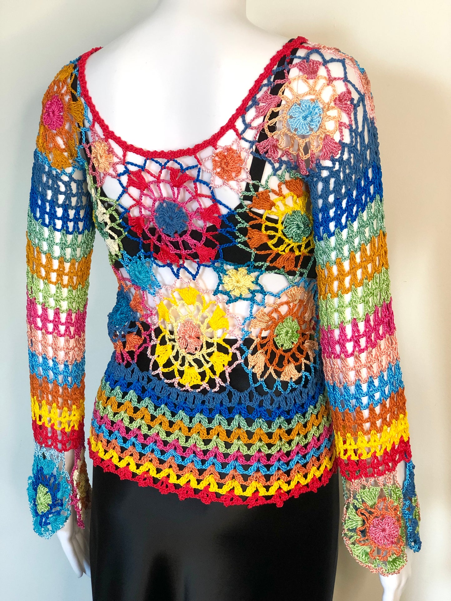 70's Style Woodstock Festival Top