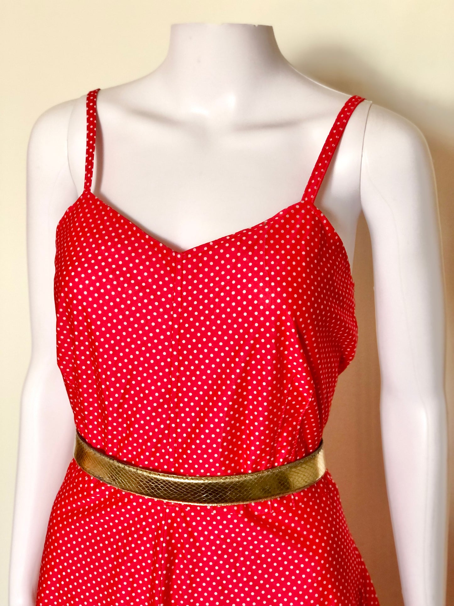Polka Dot Swing Dress