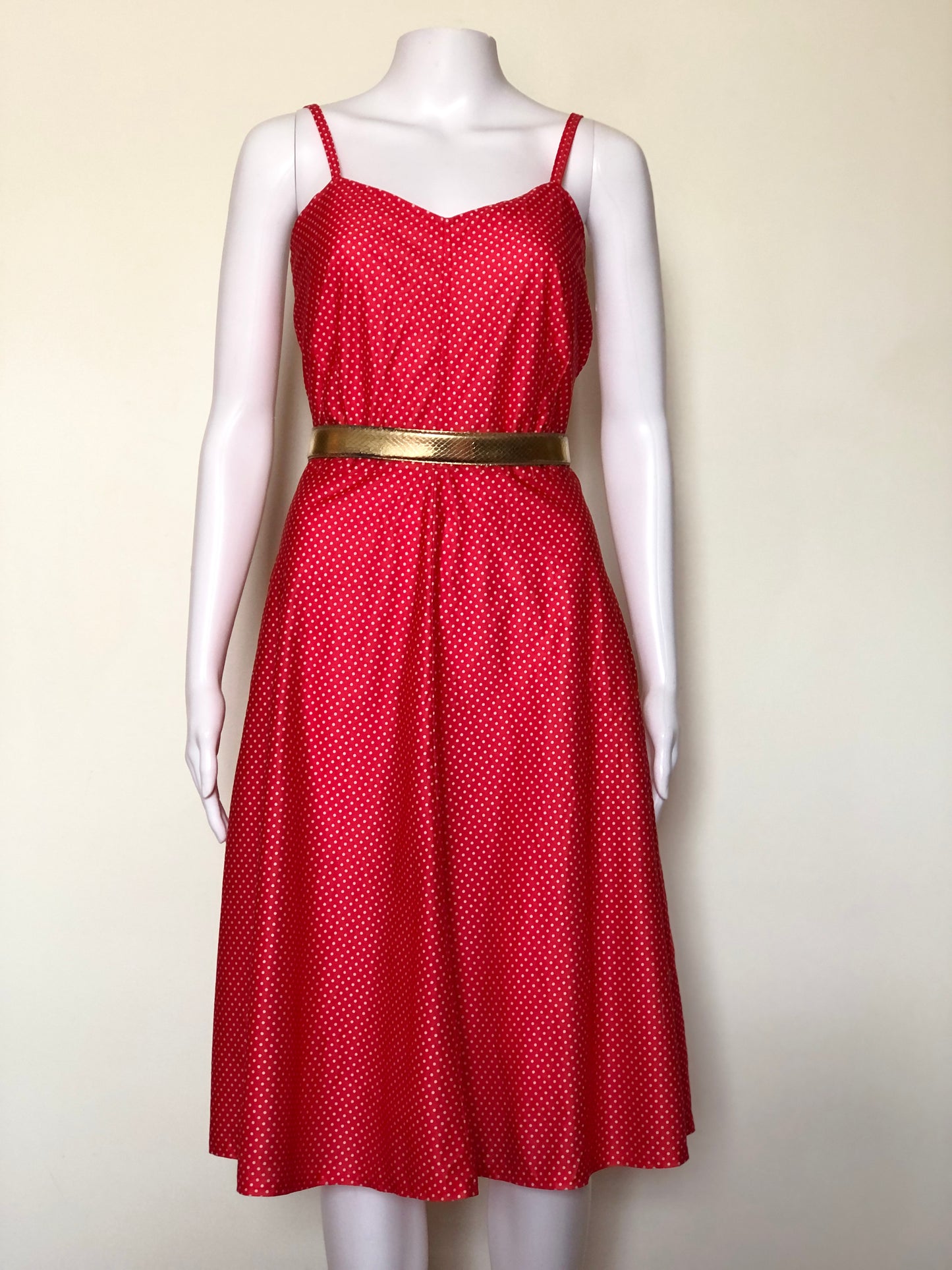 Polka Dot Swing Dress