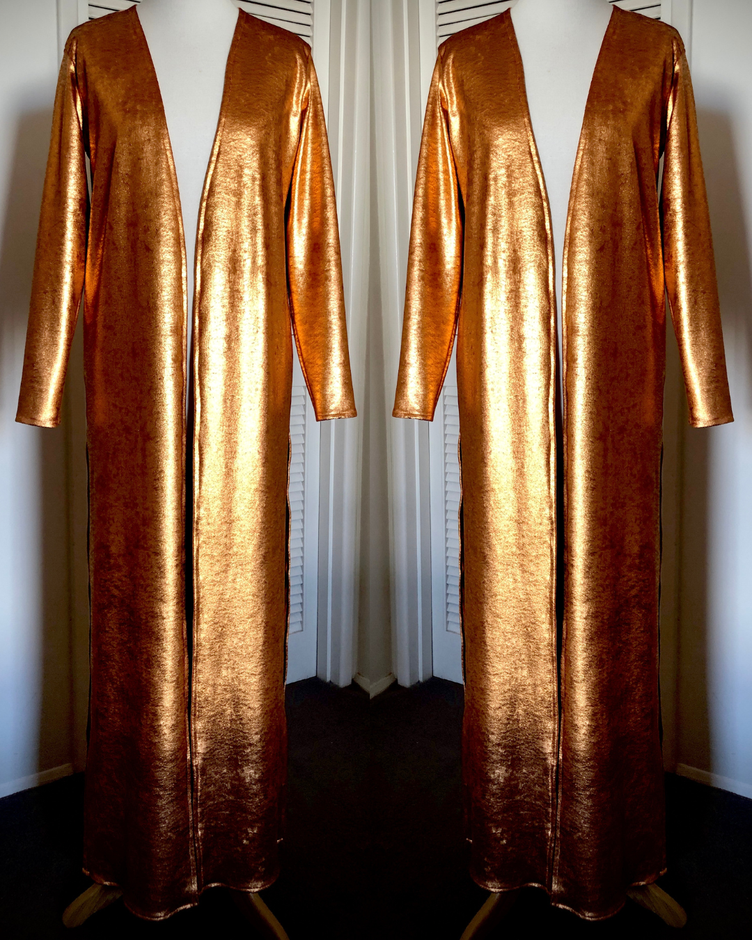 Goldie Duster in Copper Metal