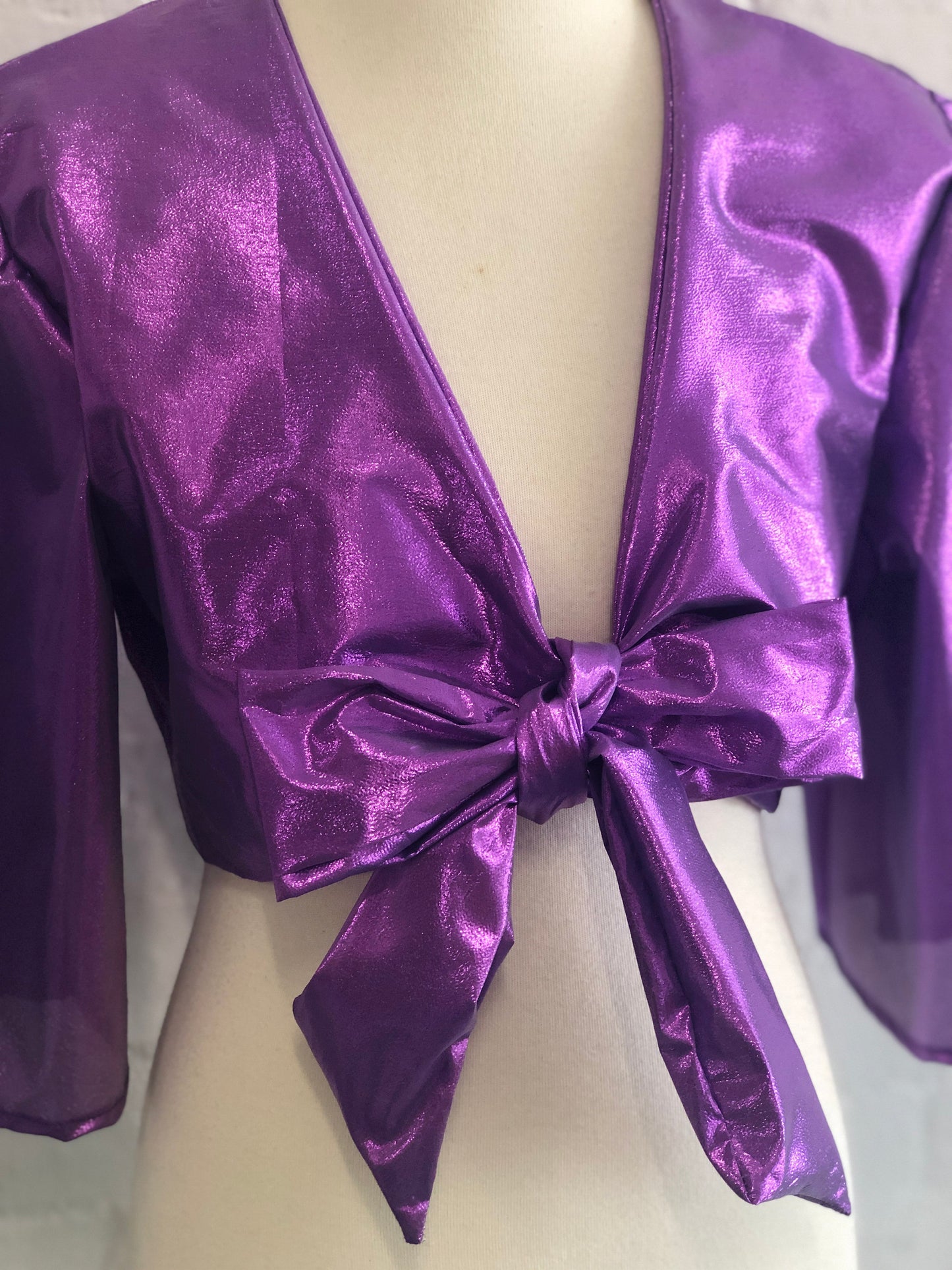 Donna Top in Aladdin Lamé