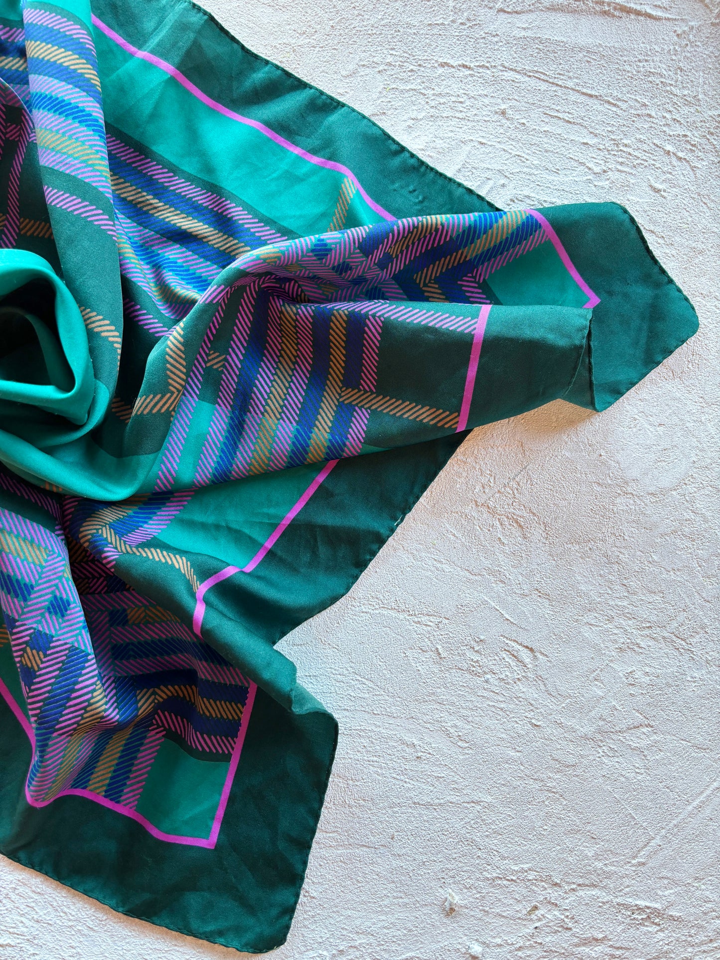 Teal Time Scarf