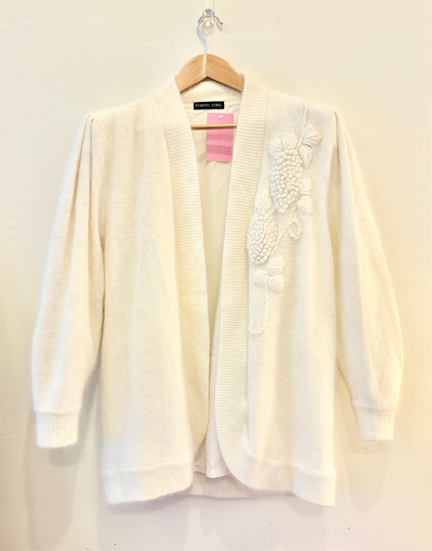 Porto Fino Angora Cardi-coat