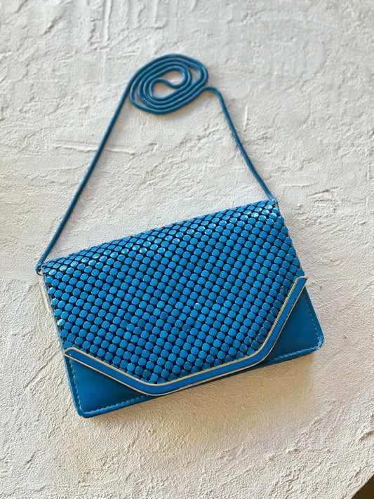 Ultra Mesh Vintage Blue Bag