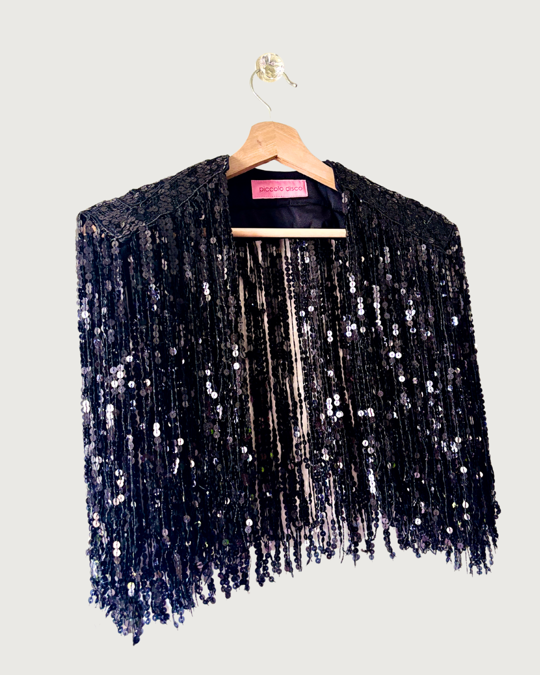 Glitter Cape in Magic Midnight