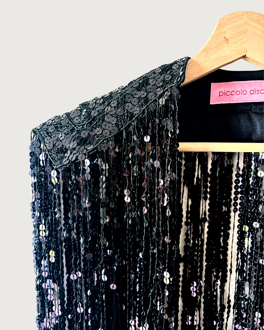 Glitter Cape in Magic Midnight