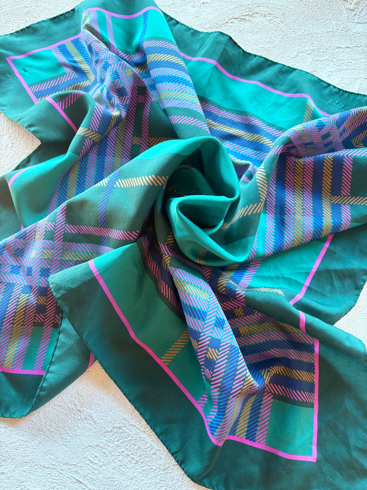 Teal Time Scarf