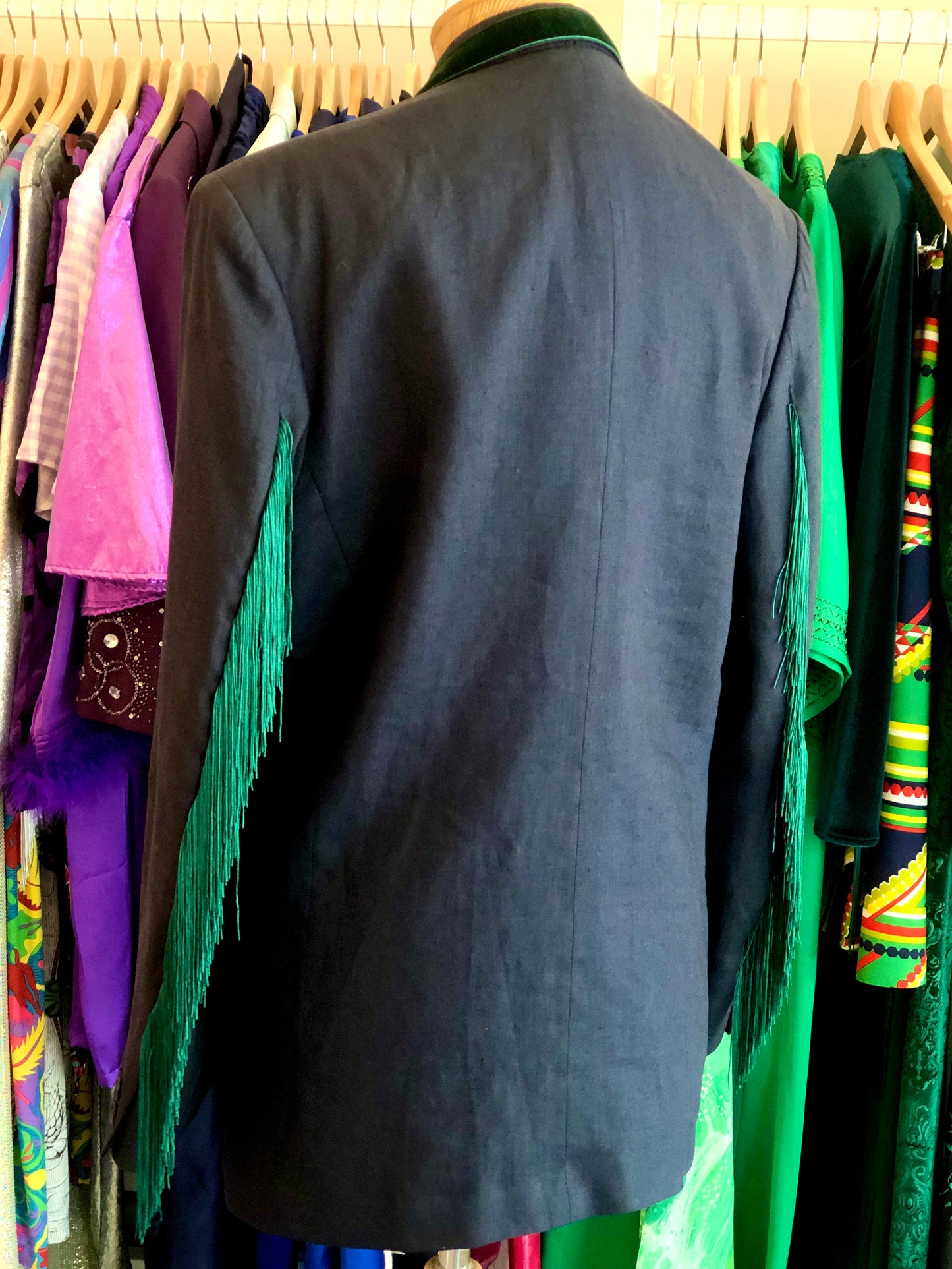 Dolly Blazer in Royal Emerald