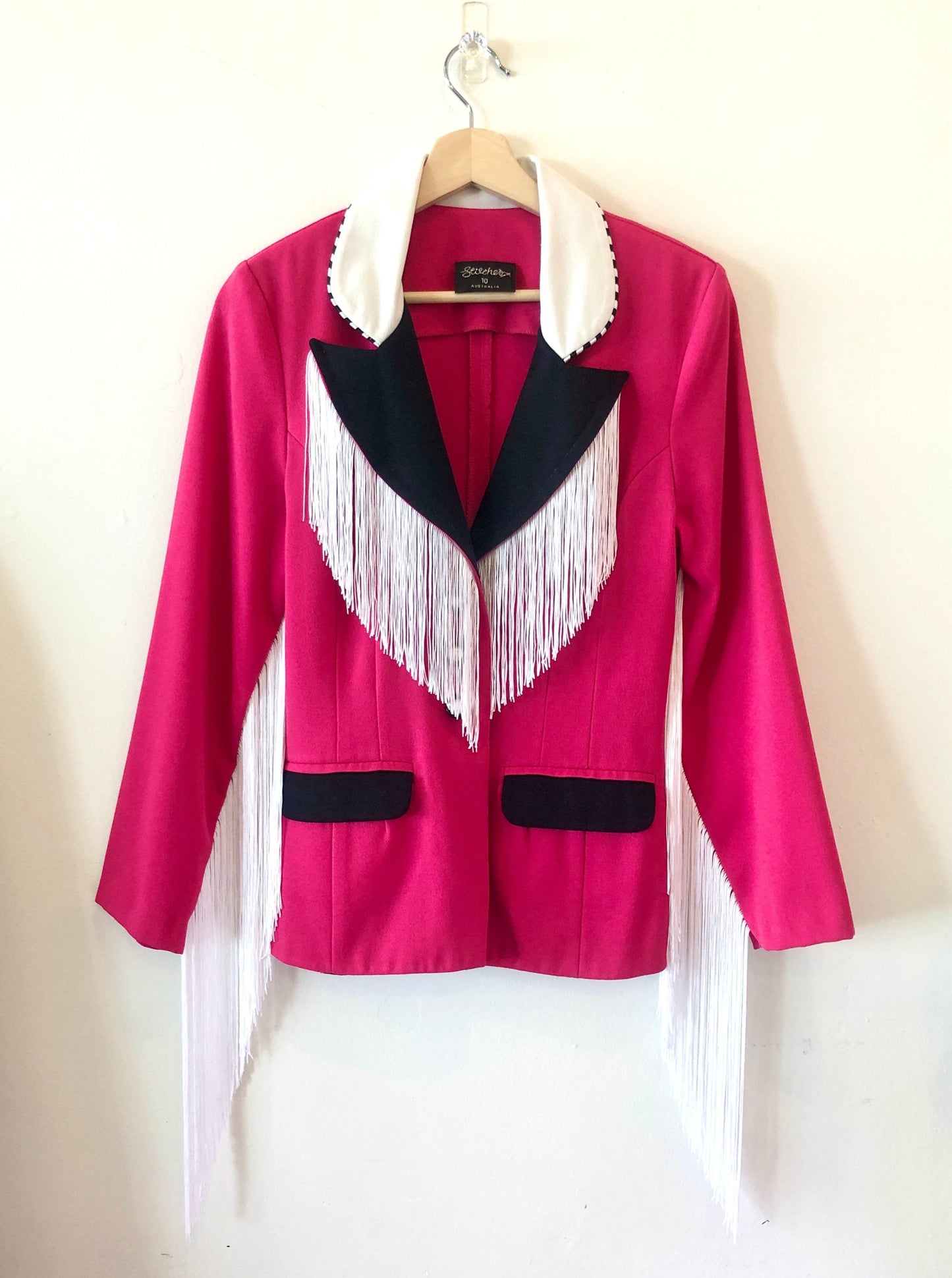 Dolly Blazer in Stitches Pink