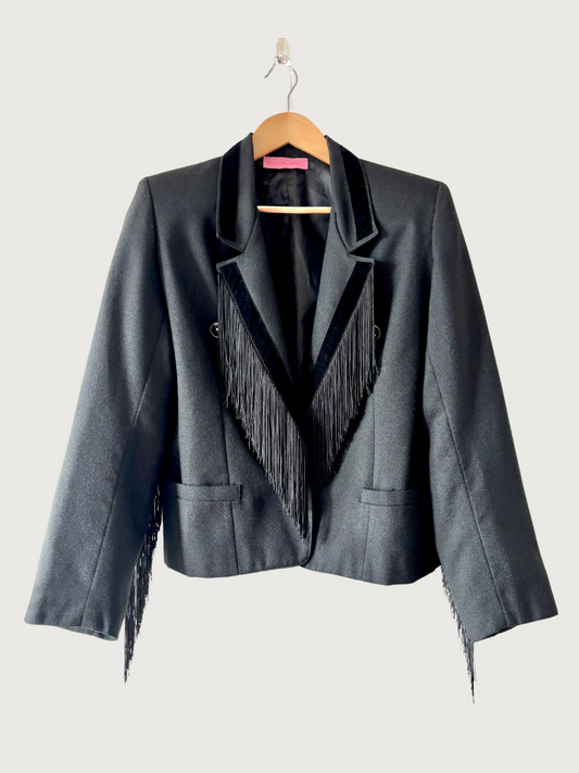 Dolly Blazer in Liquorice Twist