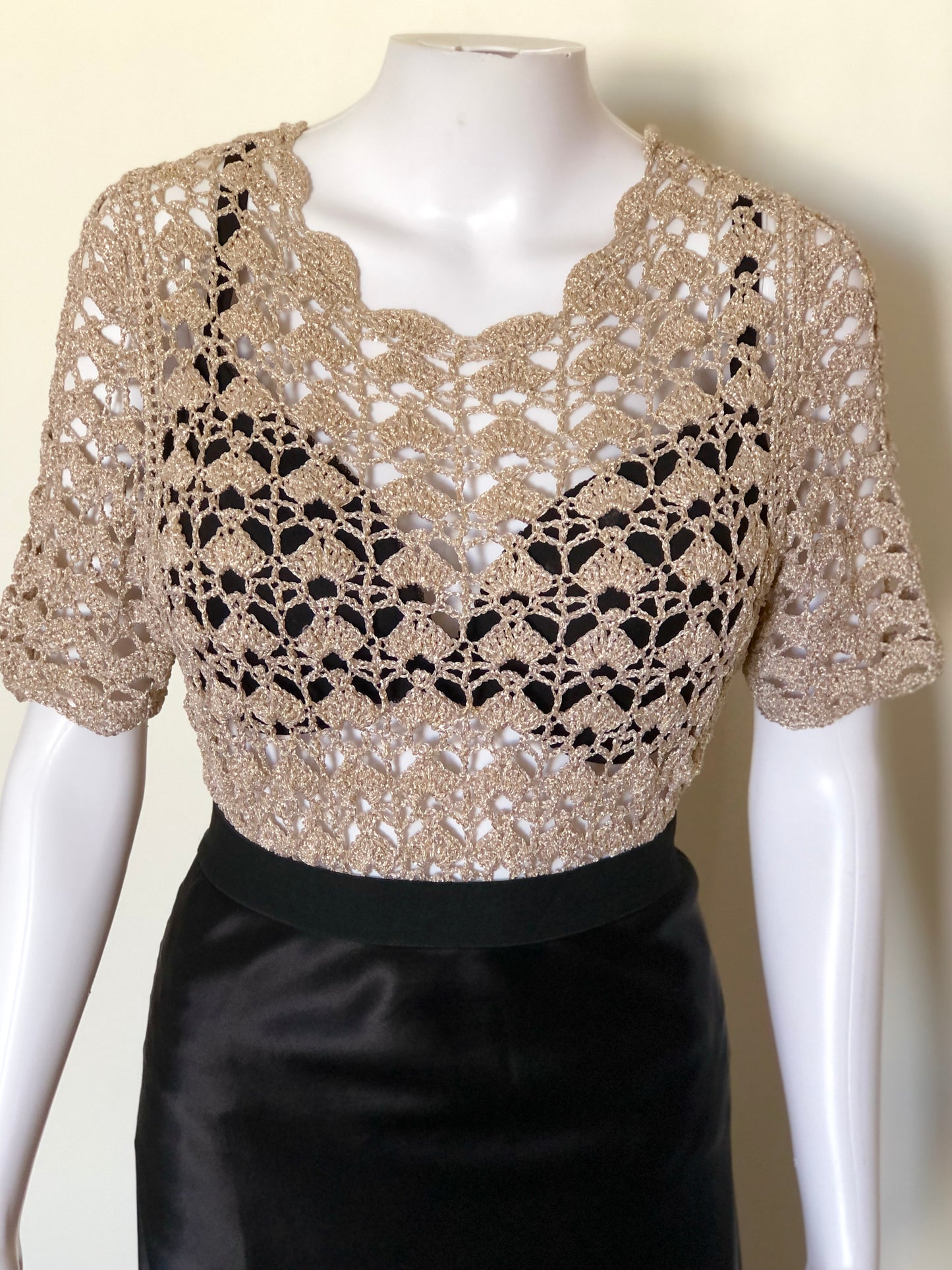 Gene Berk Crochet Top