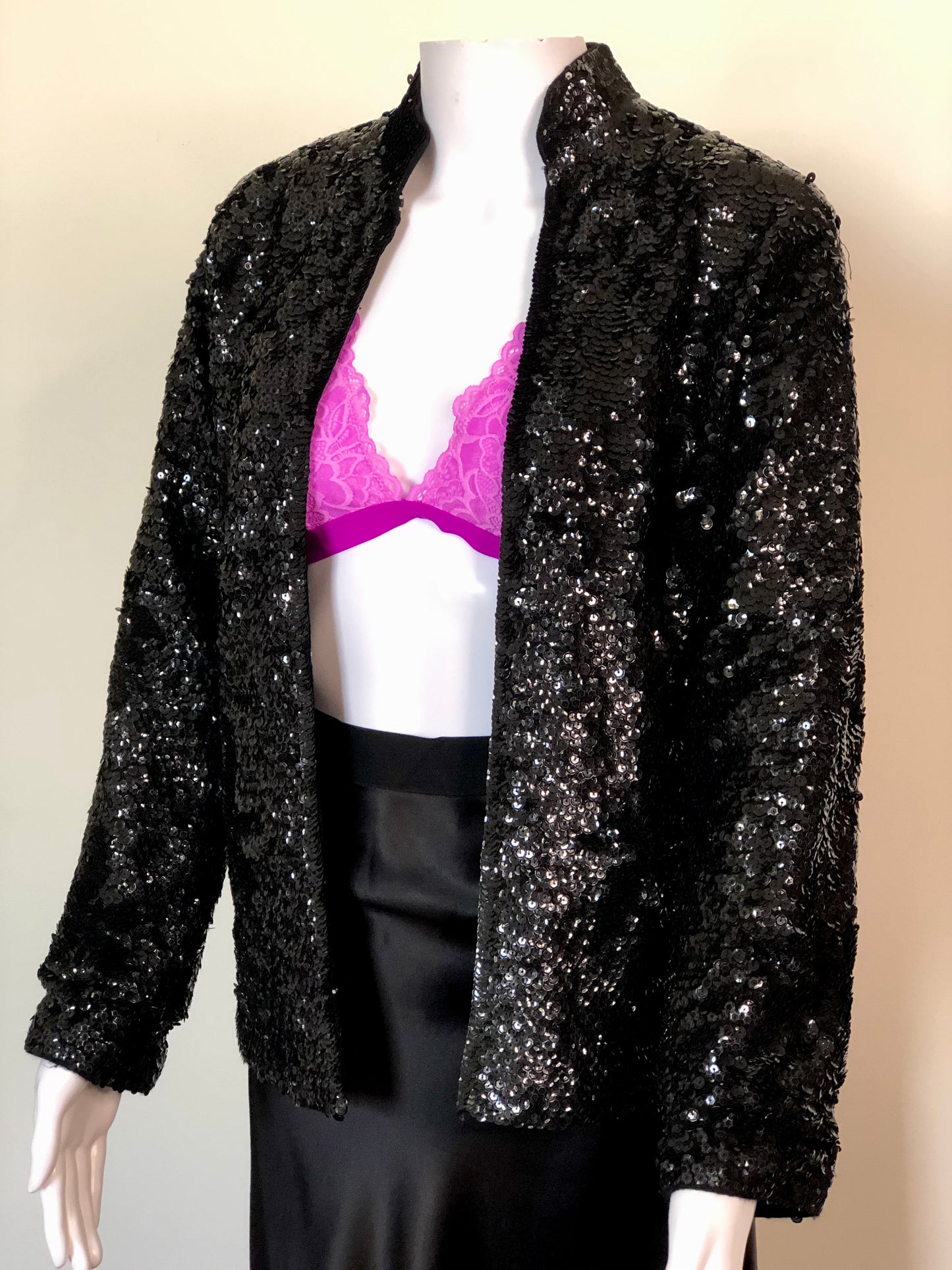 Palm Sequin Disco Jacket