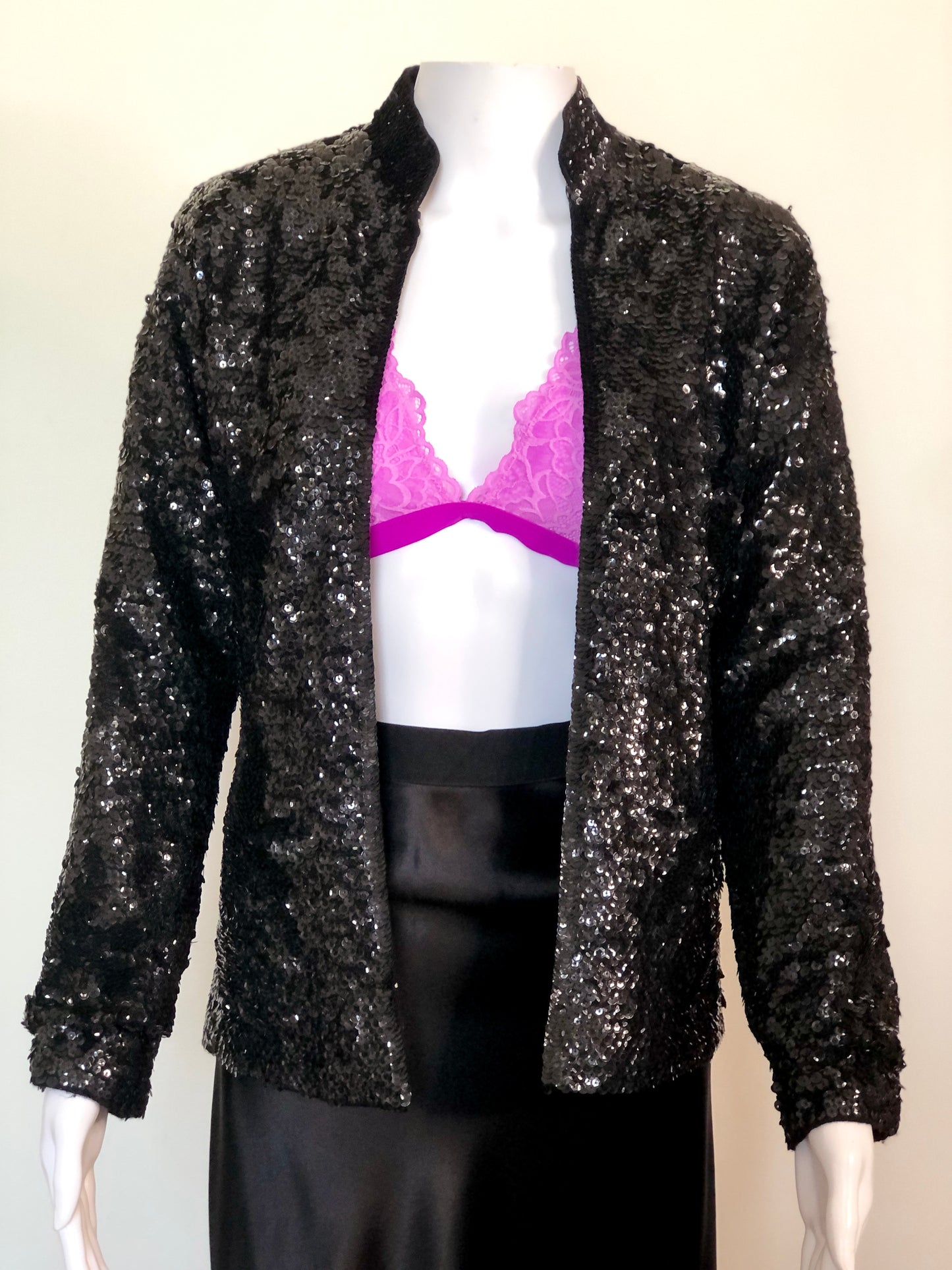 Palm Sequin Disco Jacket